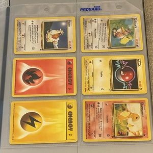Pokémon Base Set 2 cards, set of 6 includes Uncommon Farfetch’d (40/130)